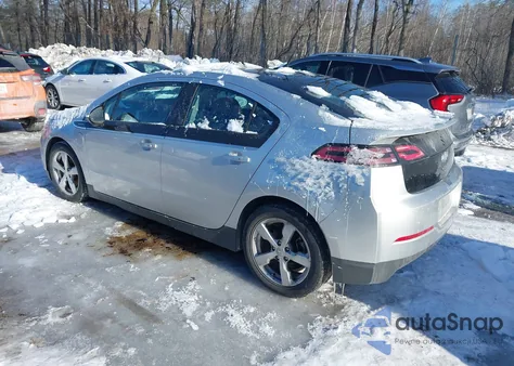 2012 Chevrolet Volt z USA, uszkodzony, nr VIN 1G1RA6E43CU123591